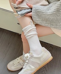 LYEON | バックタグリブソックス(ソックス/靴下)