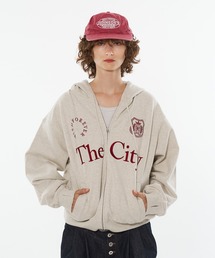 WISH FOR EVER | 【 9color / 3size 】GAME LOGO HEAVY WEIGHT DOUBLE ZIP HOODIE / ゲームロゴヘビーウェイトダブルジップフーディ(パーカー)