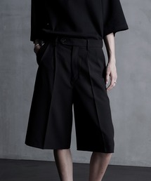 CALLNE | 【CALLNE】2Tuck Wide Straight Half Slacks/2タックワイド ストレートハーフスラックス(その他パンツ)