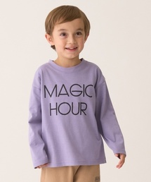 b・ROOM | 【カイテキ天竺】選べる7パターンアソートロゴプリントTシャツ【子供服】【キッズ】【男の子】【女の子】(Tシャツ/カットソー)