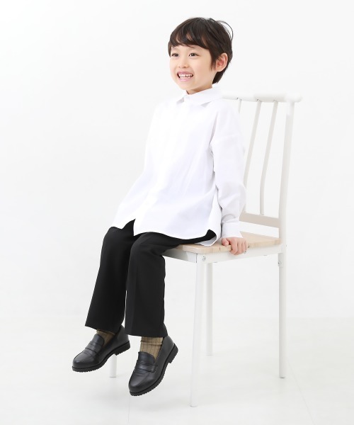 ビッグシルエット カラー ストライプシャツの6枚目の写真