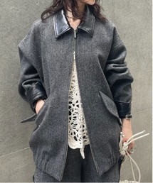 Ameri | UND TWEED WORK DETAIL BLOUSON(ブルゾン)