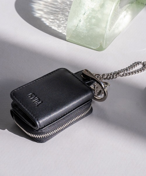 GYDA(ジェイダ)の「【WEB限定商品】GYDA (ジェイダ)GYDAメタルロゴプレート マルチキーケース スマートキー コインケース GY-W181(キーケース/キーアクセサリー・レディース・ピンク/シルバー/ブラック・FREE)」の1枚目の写真