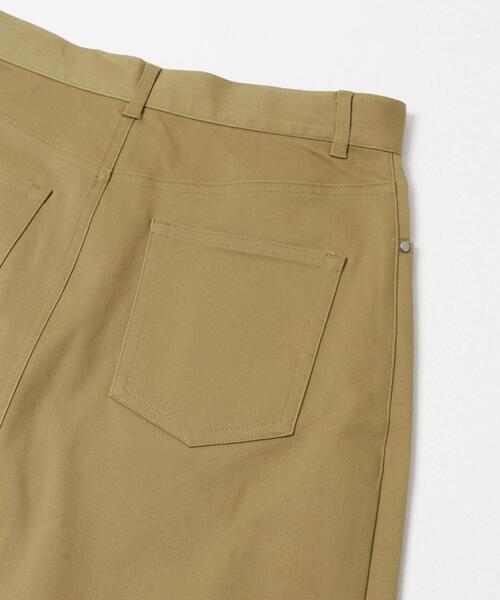 ITEMS URBANRESEARCH(アイテムズ アーバンリサーチ)の「『イージーケア』ストレッチチノスカート(楽着シリーズ)(スカート・レディース・ライトベージュ/ネイビー/キャメル・MEDIUM/SMALL)」の10枚目の写真