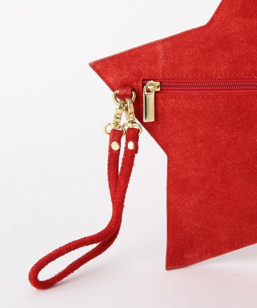 Another Edition(アナザーエディション)の「CASSELINIスタークラッチ/CASSELINI STR CLT◆(ショルダーバッグ・レディース・ブラック/レッド・FREE)」の10枚目の写真