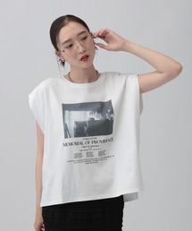 LEPSIM | フォトロゴプリントノースリーブ 778710(Tシャツ/カットソー)