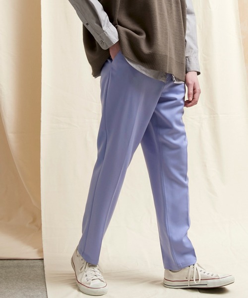 EMMA CLOTHES(エマクローズ)の「TRストレッチスリムテーパードスラックス EMMA CLOTHES(スラックス・メンズ・ブラック系その他/ブラック/ネイビー/ブラウン/チャコールグレー/ベージュ/グレー/ベージュ系その他/ブラウン系その他/ブラウン系その他3/グリーン系その他/ベージュ系その他3/ブルー系その他2/ブラウン系その他4/ダークブラウン/ブラウン系その他5/ブルー/スモークグレー/イエロー系その他/ダークパープル/サックスブルー/ライラック/ブラウン系その他6/アイボリー/グレイッシュブルー/イエロー・L/M/S/XL/XS)」の19枚目の写真