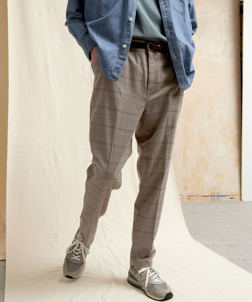 EMMA CLOTHES(エマクローズ)の「TRストレッチスリムテーパードスラックス EMMA CLOTHES(スラックス・メンズ・ブラック系その他/ブラック/ネイビー/ブラウン/チャコールグレー/ベージュ/グレー/ベージュ系その他/ブラウン系その他/ブラウン系その他3/グリーン系その他/ベージュ系その他3/ブルー系その他2/ブラウン系その他4/ダークブラウン/ブラウン系その他5/ブルー/スモークグレー/イエロー系その他/ダークパープル/サックスブルー/ライラック/ブラウン系その他6/アイボリー/グレイッシュブルー/イエロー・L/M/S/XL/XS)」の12枚目の写真