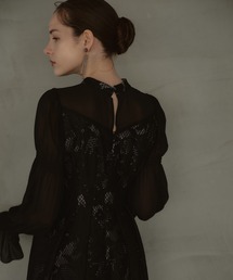 アシンメトリータックドレス / asymmetry tack dress
