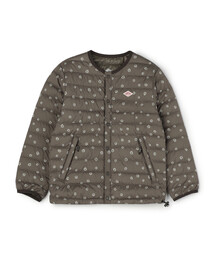 KIDS' INNER DOWN CREWNECK JACKET POLKA DOT