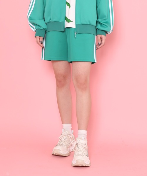 PUNYUS(プニュズ)の「フードトラックショートパンツ(その他パンツ・レディース・グリーン/ピンク/ライトパープル/オレンジ/サックスブルー/イエロー/レッド/ブルー/パープル/ブラック/ブラック系その他/ブラウン/ホワイト・3/4/2/1)」の6枚目の写真