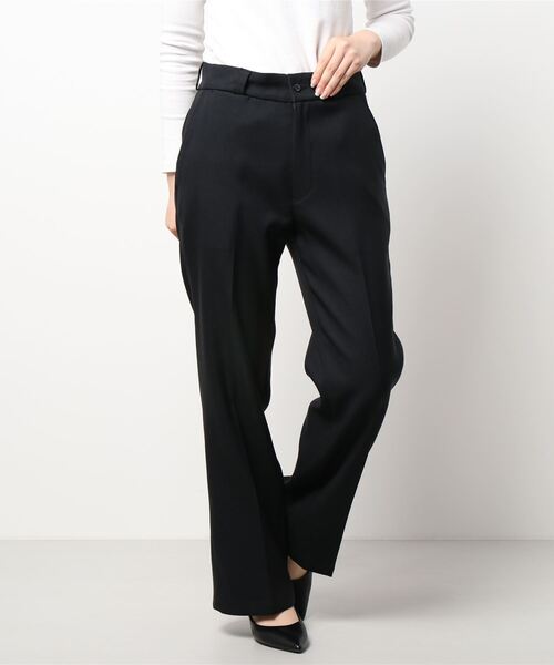 THE SHINZONE(ザ シンゾーン)の「CENTER PRESS PANTS(スラックス・レディース・グレー/ブラック/ホワイト/カーキ・38/36/32/0/34/TALL)」の6枚目の写真