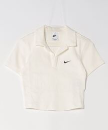 NIKE | NIKE ナイキ W ESS SS POLO CRP ショートスリーブ DV7885 133SAIL/BLACK(Tシャツ/カットソー)