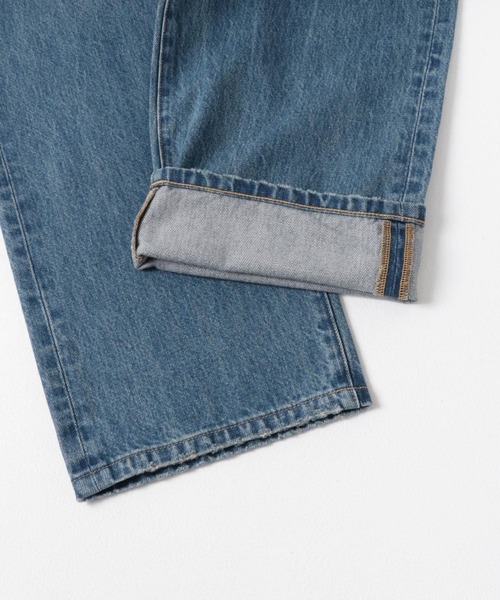 URBAN RESEARCH(アーバンリサーチ)の「new basic 13.5oz WIDE TAPERED PANTS(デニムパンツ・メンズ・ブラック/インディゴブルー・SMALL/MEDIUM/LARGE)」の22枚目の写真
