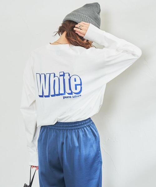 coen(コーエン)の「アメリカンプリントロングスリーブTシャツ(Tシャツ/カットソー・レディース・ダークグリーン/オフホワイト/ライトピンク/コバルトブルー・FREE)」の17枚目の写真