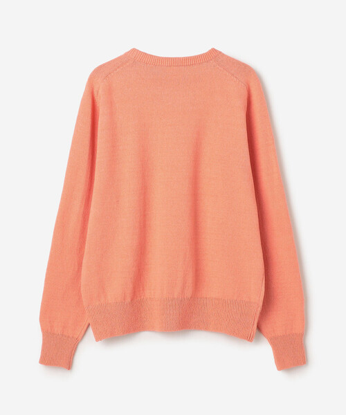 Morris & Sons(モリスアンドサンズ)の「MORRIS & SONS | コットン サドルショルダーニット WOMEN(ニット/セーター・レディース・オレンジ/グレー/ブラウン/イエロー/ネイビー・0)」の7枚目の写真