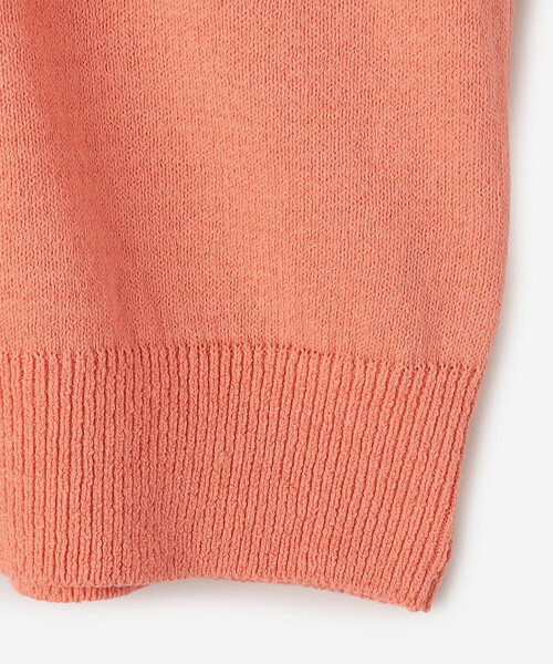 Morris & Sons(モリスアンドサンズ)の「MORRIS & SONS | コットン サドルショルダーニット WOMEN(ニット/セーター・レディース・オレンジ/グレー/ブラウン/イエロー/ネイビー・0)」の10枚目の写真