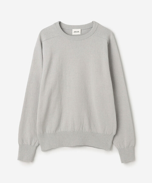 Morris & Sons(モリスアンドサンズ)の「MORRIS & SONS | コットン サドルショルダーニット WOMEN(ニット/セーター・レディース・オレンジ/グレー/ブラウン/イエロー/ネイビー・0)」の16枚目の写真