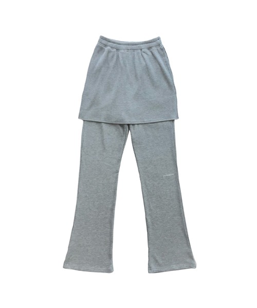 JICHOI COMFORT/ジチョイコンフォート/WAFFLE SLIM LAYERED PANTSの13枚目の写真