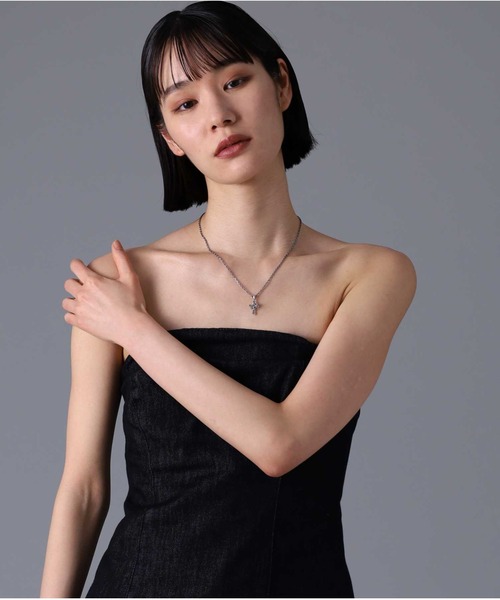 LION HEART(ライオンハート)の「“HOWL”ハウリングクロスネックレス/SS SIZE/シルバー925【LION HEART / ライオンハート】(ネックレス・メンズ・シルバー・50cm)」の13枚目の写真