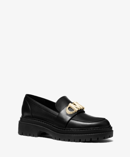 MICHAEL KORS(マイケルコース)の「PARKER ラグ ローファー(ローファー・レディース・ブラック・6/6.5/7/7.5/5.5/8.5/5)」の2枚目の写真