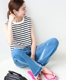 JOURNAL STANDARD relume | 《追加3》TCワッフルノースリーブ(Tシャツ/カットソー)