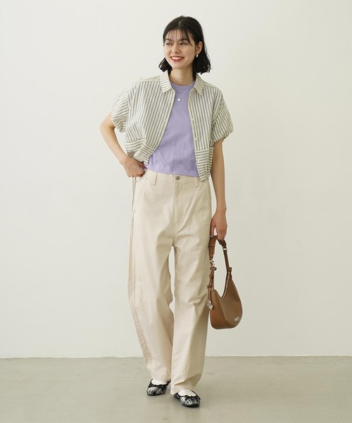 MILKFED.(ミルクフェド)の「HEART CHARM ONE HANDLE BAG(ハンドバッグ・レディース・ブラウン/オフホワイト/ブラック・ONE SIZE)」の12枚目の写真