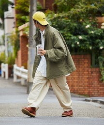 FREAK'S STORE | WEB限定 ビッグシルエット ライナーセット ショートモッズコート/ブルゾン＆キルティングライナーセット/2枚セット/3WAY (モッズコート)