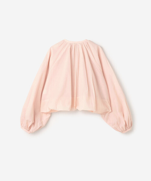 Bshop(ビショップ)の「eunoia | ナイロン ジップジャケット WOMEN(ブルゾン・レディース・ブラック/ピンク・ONE)」の10枚目の写真