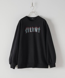 DOOPZ | OVERSIZED PRINT SWEAT - オーバーサイズプリントスウェット(スウェット)