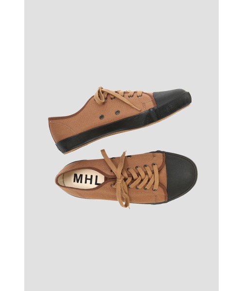 MHL.(エムエイチエル)の「ARMY SHOES(スニーカー・レディース・ブラウン/ブラック・25.0/23.0/24.0)」の1枚目の写真