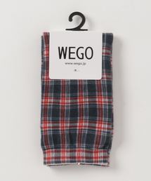 WEGO | WEGO/チェック柄プリントソックス(ソックス/靴下)