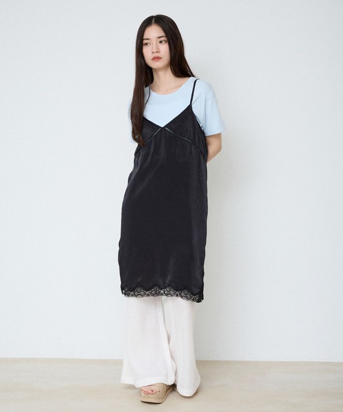 JEANASIS(ジーナシス)の「SuperiorコットンフライスTEE SS/666094(Tシャツ/カットソー・レディース・ブラック/グレー/レッド/ホワイト/ライトブルー/グリーン系その他・FREE)」の12枚目の写真