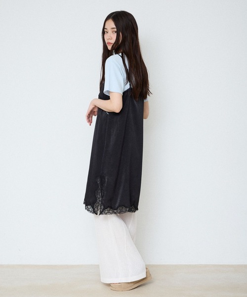 JEANASIS(ジーナシス)の「SuperiorコットンフライスTEE SS/666094(Tシャツ/カットソー・レディース・ブラック/グレー/レッド/ホワイト/ライトブルー/グリーン系その他・FREE)」の14枚目の写真