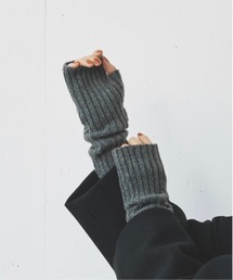 flaner | Rib knit arm warmers/リブニットアームウォーマー(アームカバー)