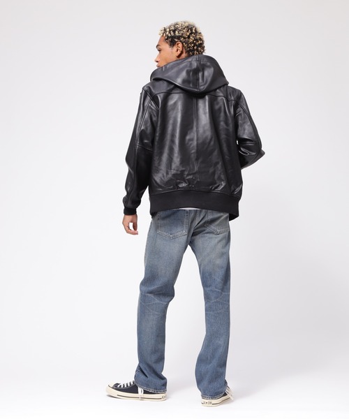 《直営店別注》COMFORTABLE LEATHER PARKA Mk-2 / コンフォータブル レザーパーカー マーク2 / AVIREX / アヴィレックスの20枚目の写真