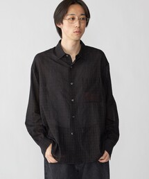 City Ambient Products | City Ambient Products: レギュラー ボイル チェック ロング スリーブ シャツ(シャツ/ブラウス)