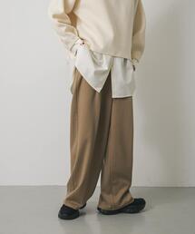 SENSE OF PLACE by URBAN RESEARCH | 『BLACK, TALLサイズ/WEB限定』ジャージーストレートスラックス(その他パンツ)