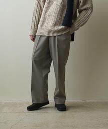 Steven Alan | <Steven Alan> LT VIN LOG NOPLEATED TROUSERS/パンツ(スラックス)