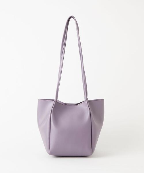 green label relaxing(グリーンレーベルリラクシング)の「LT WT ロング ショルダー バッグ(ショルダーバッグ・レディース・ベージュ/オフホワイト/シルバー/その他1/ライラック・FREE)」の3枚目の写真
