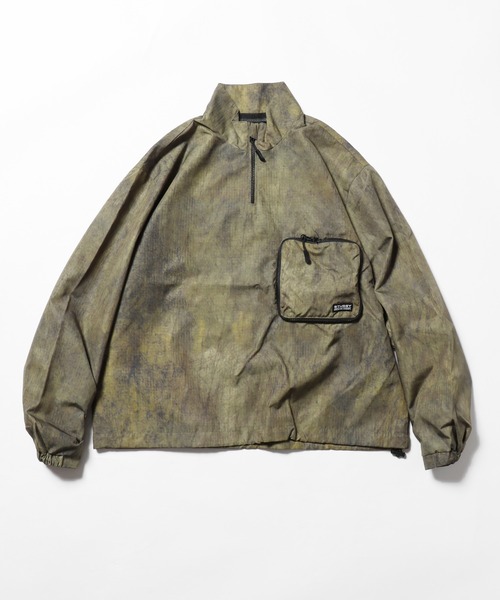 STUSSY(ステューシー)の「STUSSY/ステューシー ZIP OFF POUCH PULLOVER ナイロンジャケット(ナイロンジャケット・レディース・オリーブ・XS/M/S)」の11枚目の写真