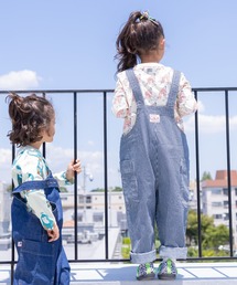 Life Support Products | 【COTTON from U.S.A】ビッグポケットデニムオーバーオール(80~150cm)(サロペット/オーバーオール)