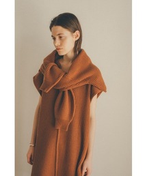 CLANE | BOAT NECK SHORT KNIT TOPS(ニット/セーター)