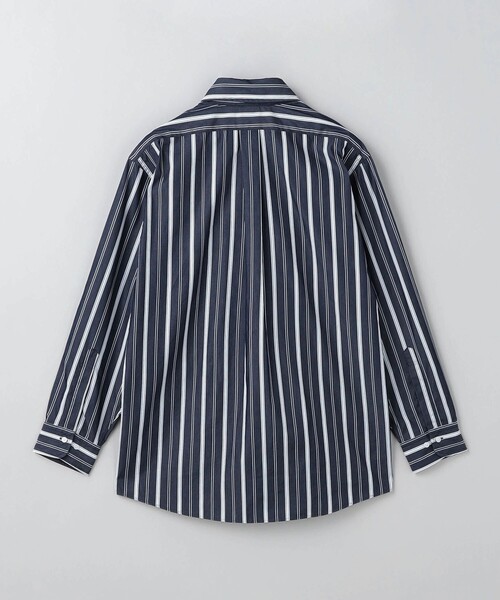 6(ロク)の「【別注】<Brooks Brothers × 6(ROKU)>STRIPE BD SHIRT NAVY(シャツ/ブラウス・レディース・ネイビー・M/XL)」の5枚目の写真