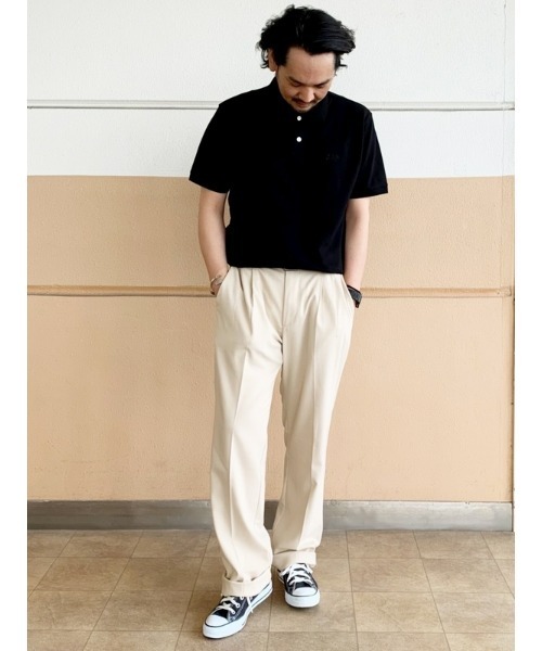 GAP(ギャップ)の「2タック リラックステーパードパンツ(その他パンツ・メンズ・アッシュ/ベージュ/グレー/ブラック・33W/28W/34W/36W/32W/30W/31W/29W)」の1枚目の写真