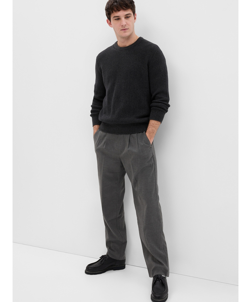 GAP(ギャップ)の「2タック リラックステーパードパンツ(その他パンツ・メンズ・アッシュ/ベージュ/グレー/ブラック・33W/28W/34W/36W/32W/30W/31W/29W)」の3枚目の写真