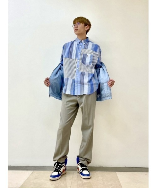 GAP(ギャップ)の「2タック リラックステーパードパンツ(その他パンツ・メンズ・アッシュ/ベージュ/グレー/ブラック・33W/28W/34W/36W/32W/30W/31W/29W)」の12枚目の写真