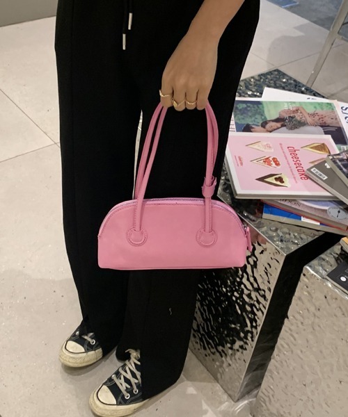 HALEY PESCA/扇形シンプルモダン ショルダーハンドバッグの22枚目の写真