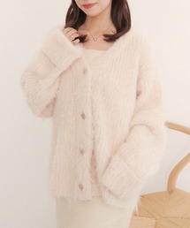 muguet | pointe mohair knit cardigan(カーディガン/ボレロ)