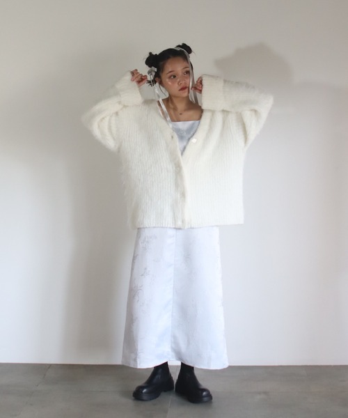 pointe mohair knit cardiganの5枚目の写真